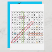 Eres una profesora sobresaliente. (Voorkant / Achterkant)