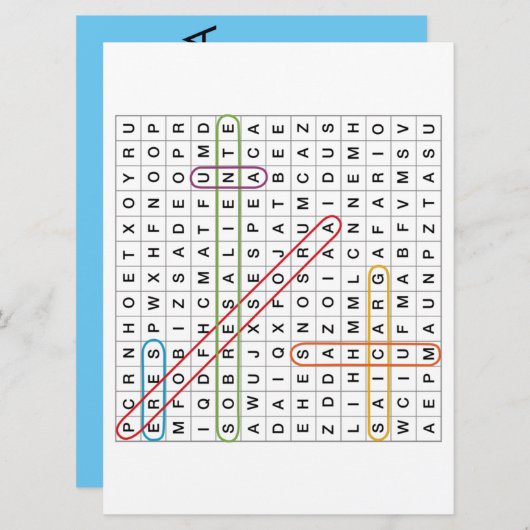 Eres una profesora sobresaliente. (Voorkant / Achterkant)