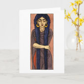 Ereshkigal-Wenskaart Kaart (Gele Bloem)