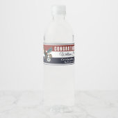 Eretribunaal Waterfles Label Etiket (Voorkant)