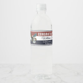 Eretribunaal Waterfles Label Etiket