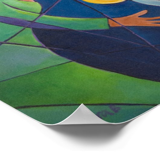 Erev Shabbat II Poster (Hoek)