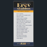 Erev Shabbos Checklist Magnetic Reminder<br><div class="desc">Onze Erev Shabbos Checklist Magnetic Reminder is een elegante, klare manier om er zeker van te zijn dat alles met veel tijd gedaan wordt om op Erev Shabbos te sparen! Dit is een geweldige aanvulling op een Shabbos-Thlekte Mishloach Manos. We lichten nooit shabbos-kaarsen aan voordat we deze handige lijst afhandelen....</div>