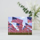 ereveld briefkaart (Staand voorkant)