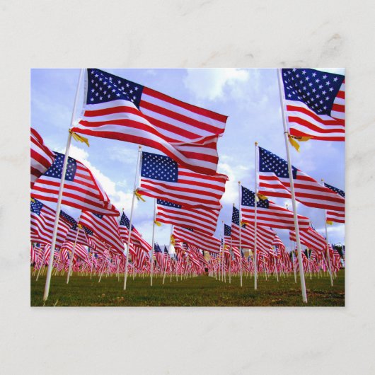 ereveld briefkaart (Voorkant)