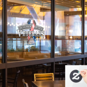 Ereveteranen Raamsticker