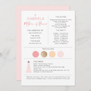 Erevoorzitter Voorstel & Informatie