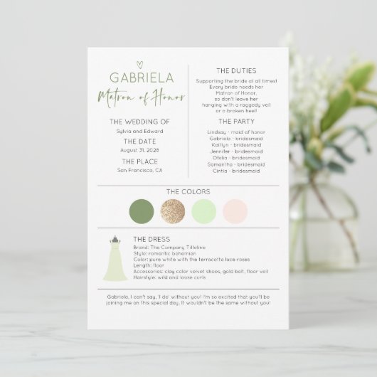 Erevoorzitter Voorstel & Informatie (Staand voorkant)