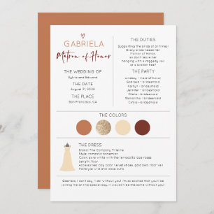 Erevoorzitter Voorstel & Informatie