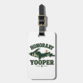 Ereyooper - Bovenste schiereiland van Michigan Bagagelabel (Voorkant verticaal)