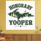 Ereyooper - Bovenste schiereiland van Michigan Canvas Afdruk (Insitu (Woonkamer))