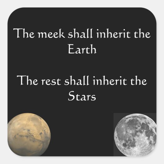 Erf de Sterren! Sticker voor uw laptop (Voorkant)