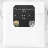 Erf de Sterren! Sticker voor uw laptop (Tas)