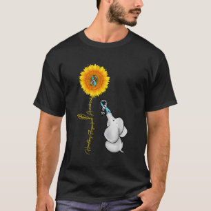 Erfelijk angio-oedeem Bewustzijnslint Olifant Su T-shirt