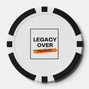 ERFENIS BOVEN VOLATILITEIT - Belegger Poker Chips