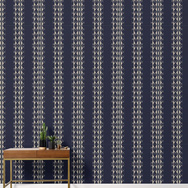 Erfenis Luxe (Indigo + Aarde) Luxe Behang (Hal)