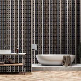 Erfenis Luxe nr. 2 (Indigo + Aarde) Luxe Behang