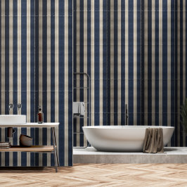 Erfenis Luxe nr. 3 (Indigo + Aarde) Luxe Behang