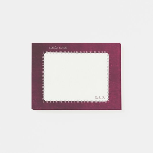 Erfenis sticky notitieblok voor pensioen post-it® notes (Voorkant)