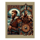 erfenis van de Noordse krijger Perfect Poster (Voorkant)