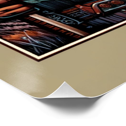 erfenis van de Noordse krijger Perfect Poster (Hoek)