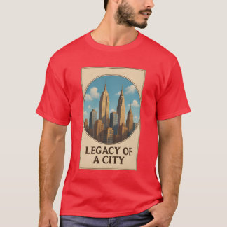 Erfenis van een stadscadeau t-shirt