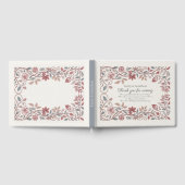 Erfenis Victoriaanse Botanische Terracotta Herfstb Gastenboek (Volledig)