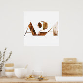 erfgenaam door A24-logo Poster (Keuken)