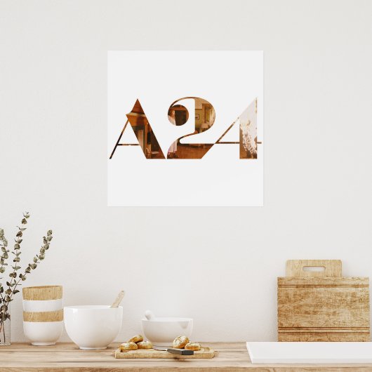 erfgenaam door A24-logo Poster (Keuken)