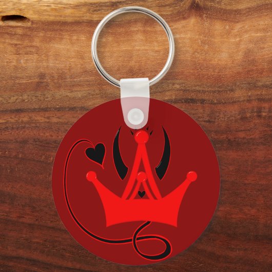 Erfgenaam van de Hellish Troon Sleutelhanger (Achterkant)
