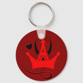Erfgenaam van de Hellish Troon Sleutelhanger (Achterkant)