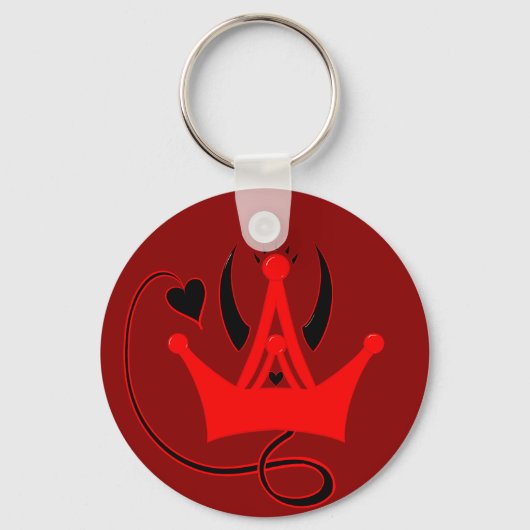 Erfgenaam van de Hellish Troon Sleutelhanger (Achterkant)