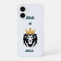 "Erfgenaam van Juda" telefoonhoesje 