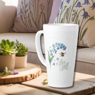 Erfgoed    Bee Still – Botanische Bloemen Latte Mok