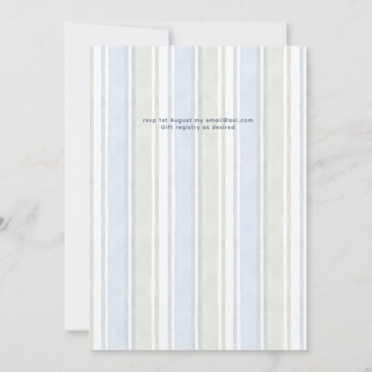 Erfgoed Bluebells Bijen Blue Salie Botanisch Evene Kaart (Achterkant)