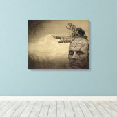 erfgoed canvas afdruk (Insitu (Houten vloer))