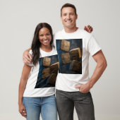 ERFGOED EER RESPECT GROOTHEID - Oude Stenen Kubus T-shirt (Unisex)