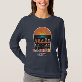 Erfgoed en horizon t-shirt