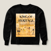 Erfgoed geïnspireerd Egyptisch T-shirt (Voorkant)