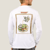 “Erfgoed in mode” Tri-Blend Shirt (Achterkant)