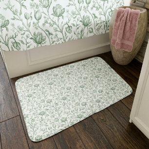 Erfgoed Luxe Salie Franse Toile Ambachtelijk Cotta Badmat
