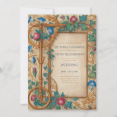 Erfgoed | Middeleeuwse Renaissance Gouden Sieraden Kaart (Voorkant)