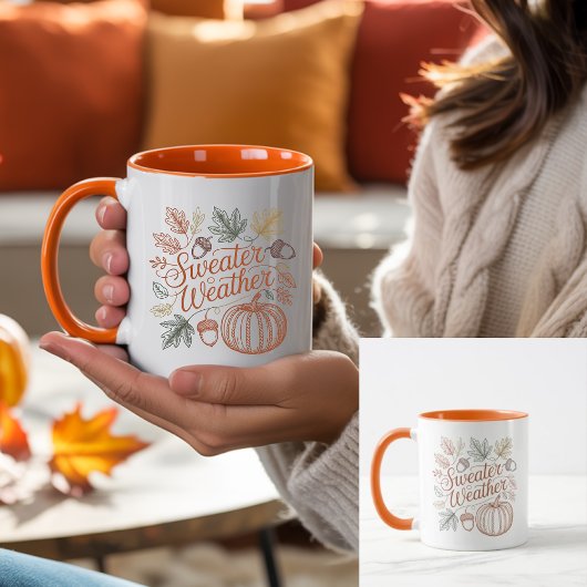 Erfgoed | Trui weer Cozy Autumn Koffie Mok