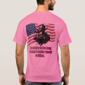 Erfgoed van de dappere roze t-shirt (Achterkant)
