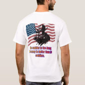 Erfgoed van de dappere t-shirt (Achterkant)