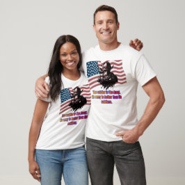 Erfgoed van de dappere t-shirt
