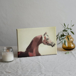 erfgoed van de Waterverf van Arabisch paard Poster