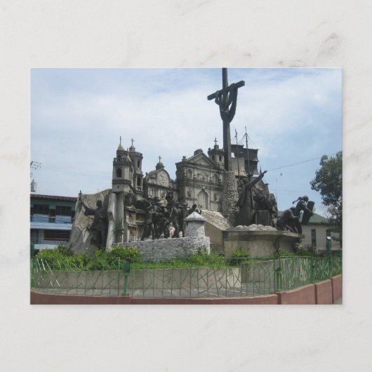 Erfgoed van het Cebu-monument Briefkaart (Voorkant)
