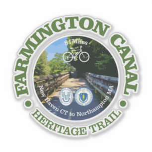 Erfgoed van het Kanaal van Farmington (c) Sticker