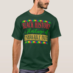 Erfgoed van onwrikbare zwarte-geschiedenismaand A T-shirt